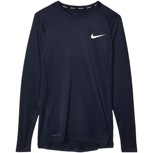 Vêtements Homme T-shirts manches longues Nike debuetiert Noir