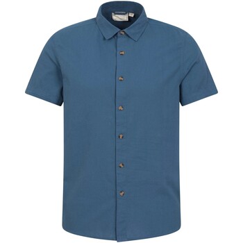 Vêtements Homme Chemises manches longues Mountain Warehouse Weekender Bleu