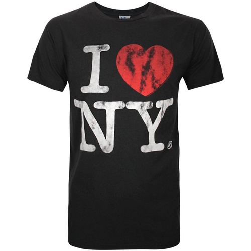 Vêtements Homme T-shirts manches longues Junk Food I Love My New York Noir