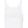 Vêtements Femme Débardeurs / T-shirts sans manche Liu Jo Débardeur avec logo Blanc