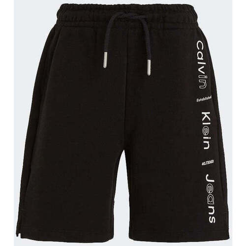 Vêtements Garçon Shorts / Bermudas Calvin Push-Up Klein Jeans  Noir