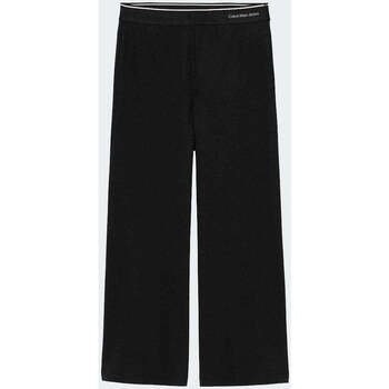 Vêtements Enfant Pantalons Calvin Klein wide Skinny  Noir