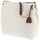 Sacs Femme Sacs Pollini Borsa Hand Bag Donna Avorio Marrone TE8409PP02Q1110C Blanc