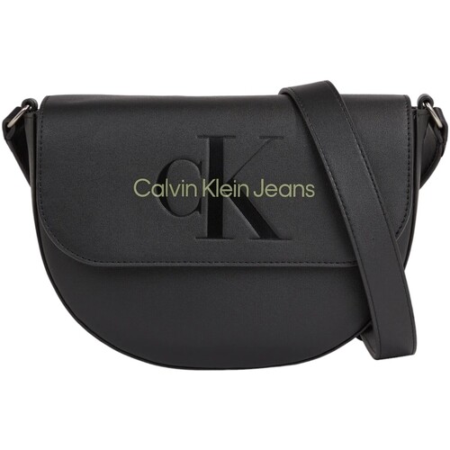 Sacs Femme Sacs Calvin Klein Jeans Borsa Tracolla Donna Black Juniper K60K611223 Noir