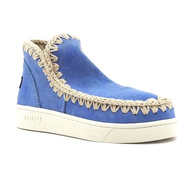 Chaussures Femme Bottes Mou Summer Eskimo Stivaletto Donna Azul MU.SW211015K Bleu