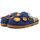 Chaussures Femme Bottes Mou Ciabatta Donna Denim Fantasia MU.SW631001K Multicolore