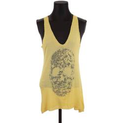 Vêtements Femme Débardeurs / T-shirts sans manche Zadig & Voltaire Top jaune Jaune
