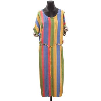 Vêtements Femme Robes La Prestic Ouiston Robe en soie Multicolore