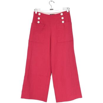 Vêtements Femme Pantalons Tara Jarmon Pantalon large en coton Rouge