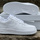 Chaussures Femme Baskets basses Nice NIKE AF1, Air Force Low Cut, Pure White Blanc