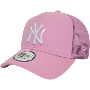 Accessoires textile Femme Casquettes New-Era League Essentials Trucker New York Yankees Cap Rose