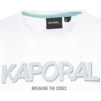 Vêtements Garçon T-shirts manches courtes Kaporal 161596VTPE24 Blanc