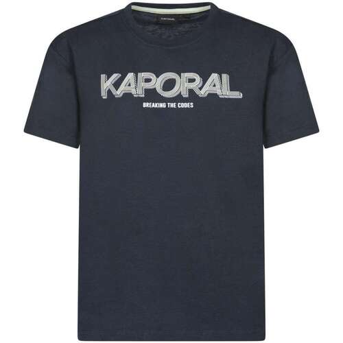 Vêtements Garçon T-shirts manches courtes Kaporal 161599VTPE24 Marine
