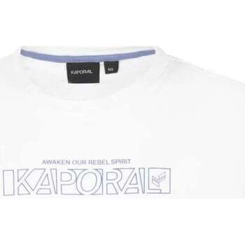 Vêtements Garçon T-shirts manches courtes Kaporal 161602VTPE24 Blanc