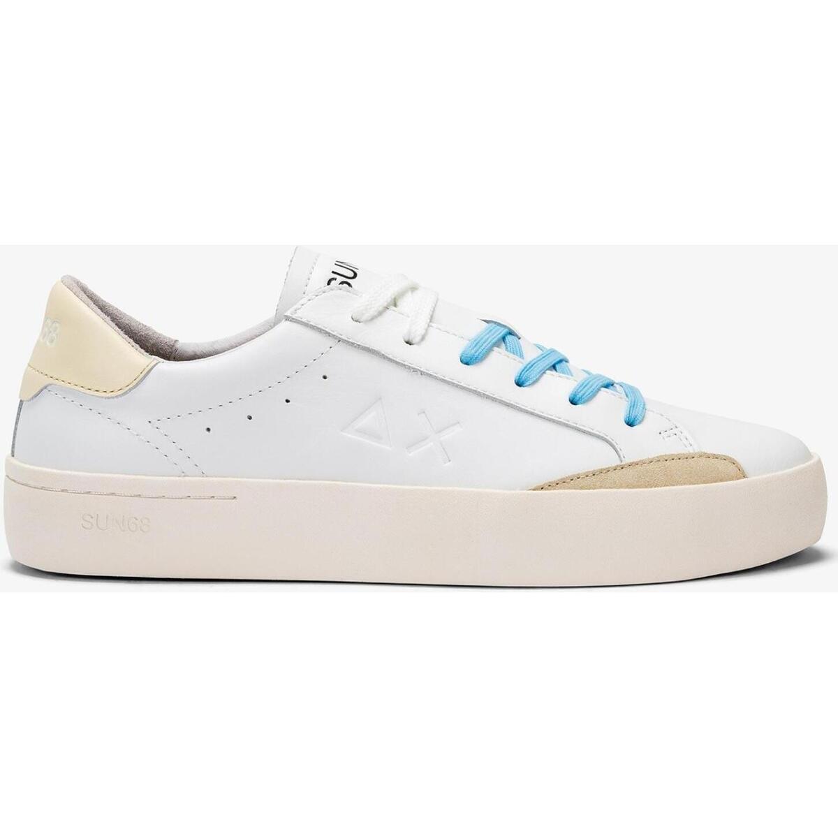 Chaussures Homme Baskets basses Sun68 S68UPE24-Z34140-whi Blanc