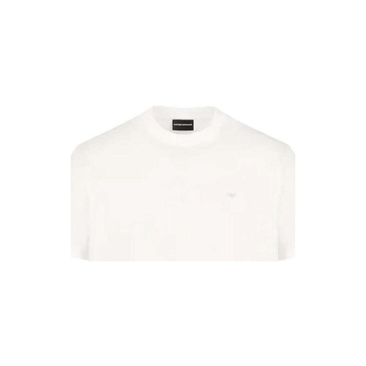 Vêtements Homme T-shirts manches courtes Emporio Armani  Blanc