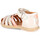 Chaussures Fille Sandales et Nu-pieds Babybotte teriyaki Blanc