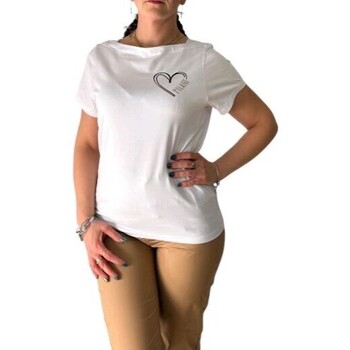 Vêtements Femme Débardeurs / T-shirts sans manche Alviero Martini 0774/JC71 Blanc