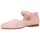 Chaussures Fille Derbies & Richelieu Yowas 25501  Nude Rose