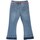 Vêtements Fille Jeans droit Ido 48351 Bleu
