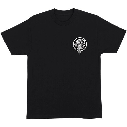Vêtements Homme T-shirts manches courtes Santa Cruz SCA-TEE-10869 Noir
