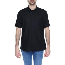 Vêtements Homme Chemises manches courtes Antony Morato MMSS00184-FA400094 Noir