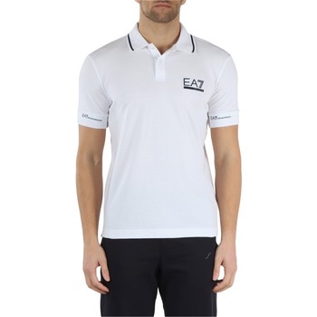 Vêtements Homme T-shirts & Polos Emporio Armani EA7 3DPF19PJ04Z Blanc