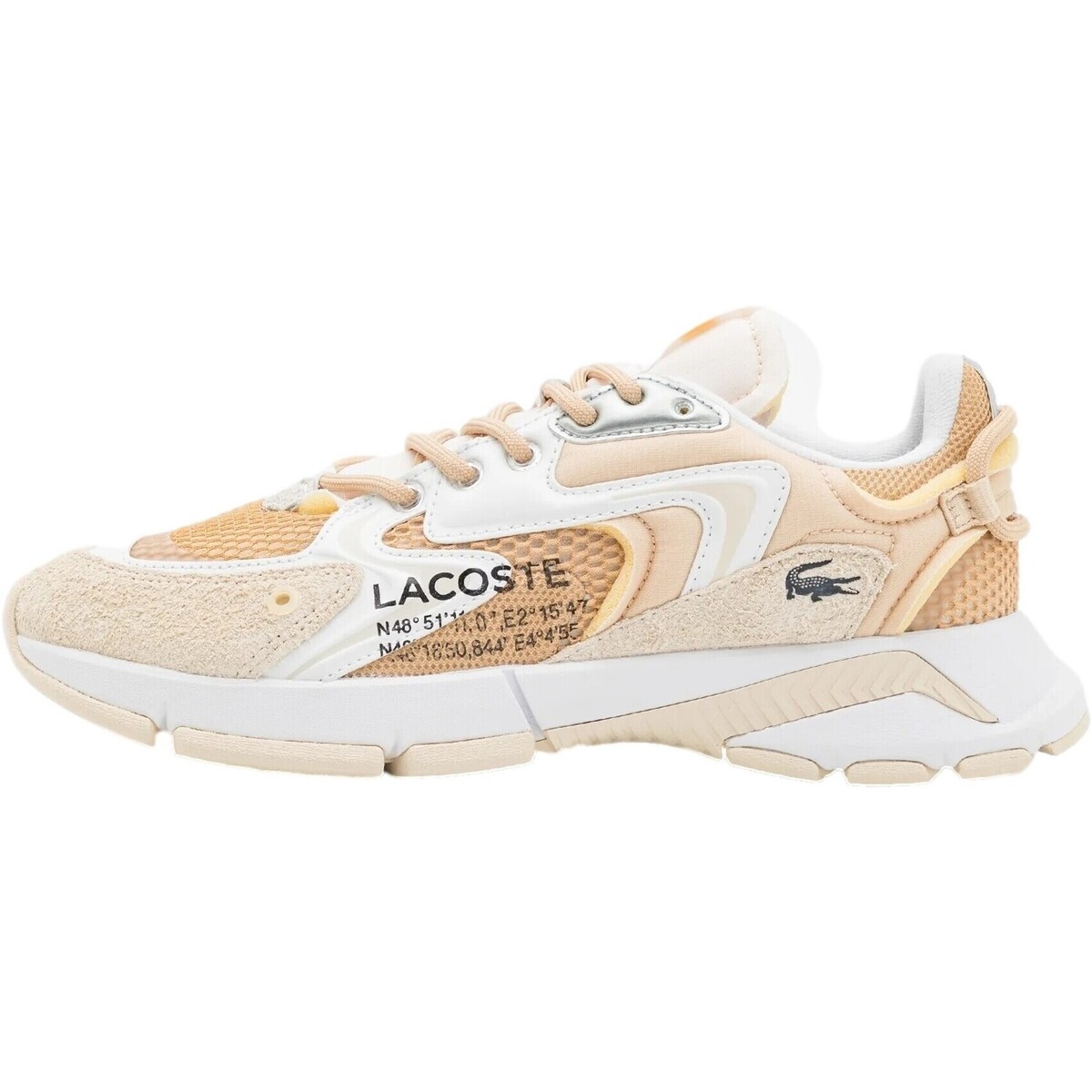 Chaussures Homme Baskets mode Lacoste  Beige