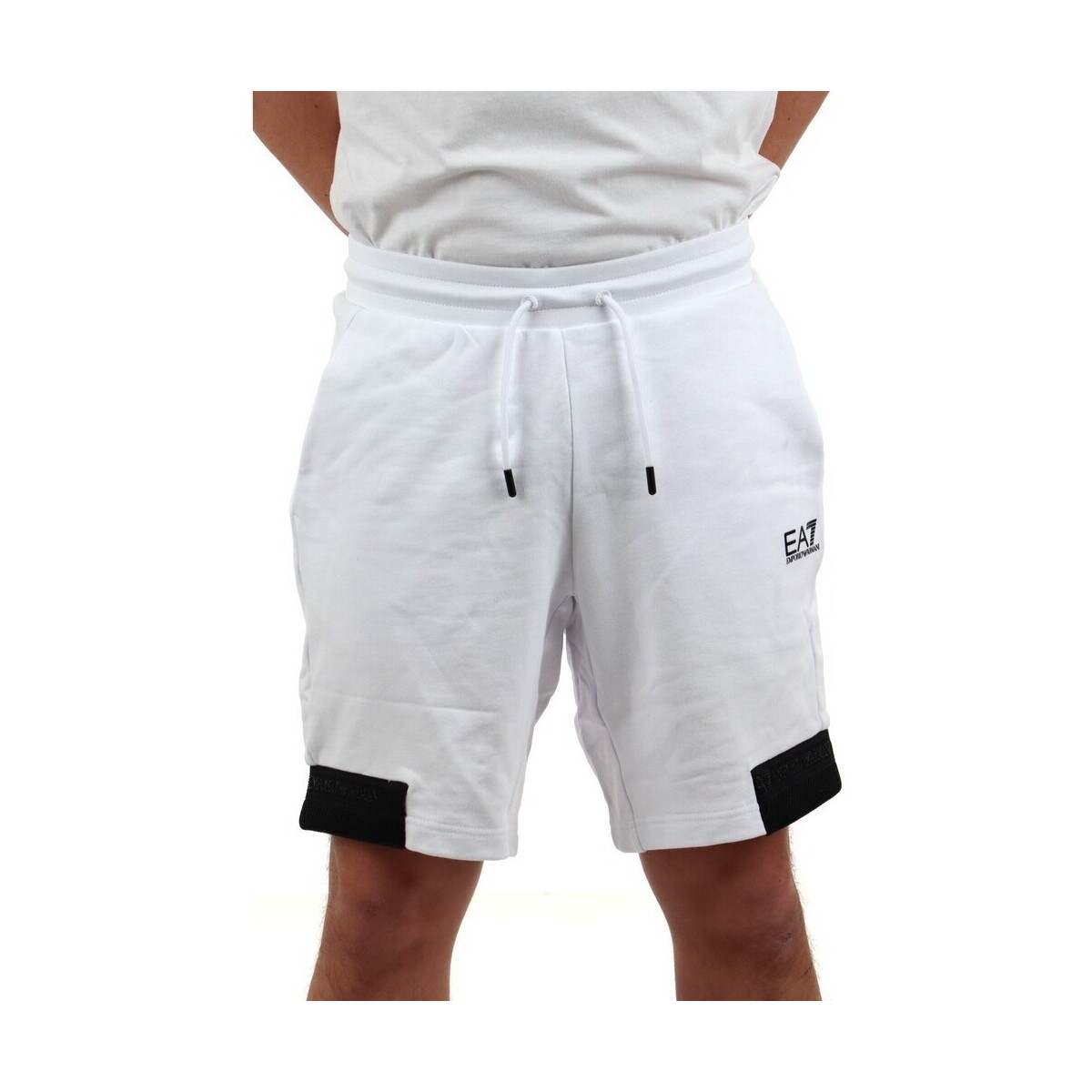 Vêtements Homme Pantalons Emporio Armani EA7 3DPS73PJEQZ Blanc