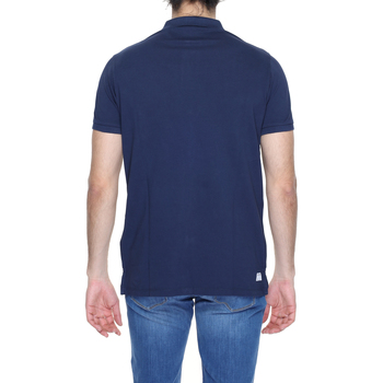 Vêtements Homme Polos manches courtes College Embroided Polo Short Neck T-Shirt. 67557 53397 Bleu
