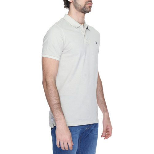 Vêtements Homme embellished-logo polo pierre shirt Nero U.S Polo pierre Assn. 67557 53397 Beige