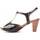 Chaussures Femme Sandales et Nu-pieds Leindia 87350 Noir