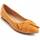 Chaussures Femme Ballerines / babies Leindia 87352 Beige