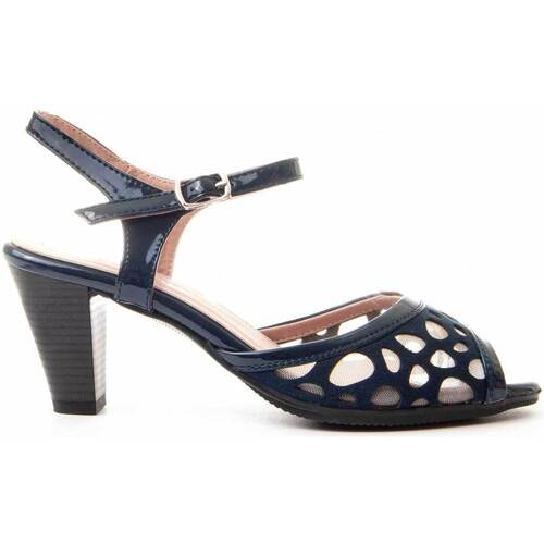 Chaussures Femme Paniers / boites et corbeilles Leindia 87356 Bleu