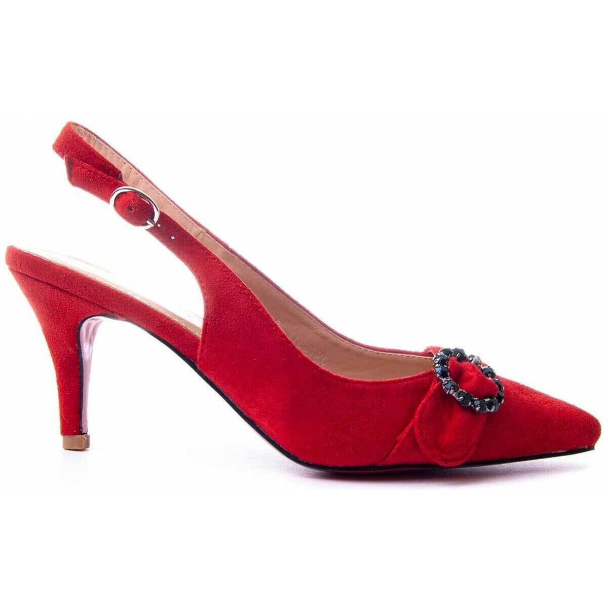 Chaussures Femme Escarpins Leindia 87360 Rouge