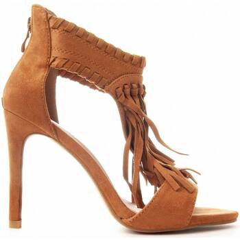 Chaussures Femme Sandales et Nu-pieds Leindia 87362 Beige