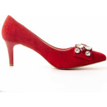 Chaussures Femme Escarpins Leindia 87365 Rouge