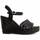 Chaussures Femme Sandales et Nu-pieds Leindia 88158 Noir