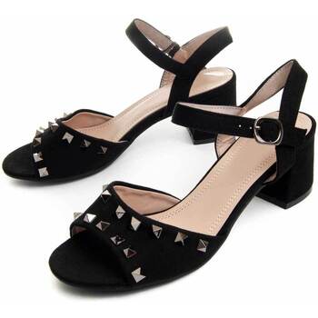 Chaussures Femme Sandales et Nu-pieds Leindia 88169 Noir