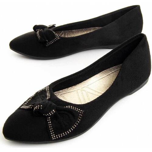 Chaussures Femme Ballerines / babies Leindia 88185 Noir