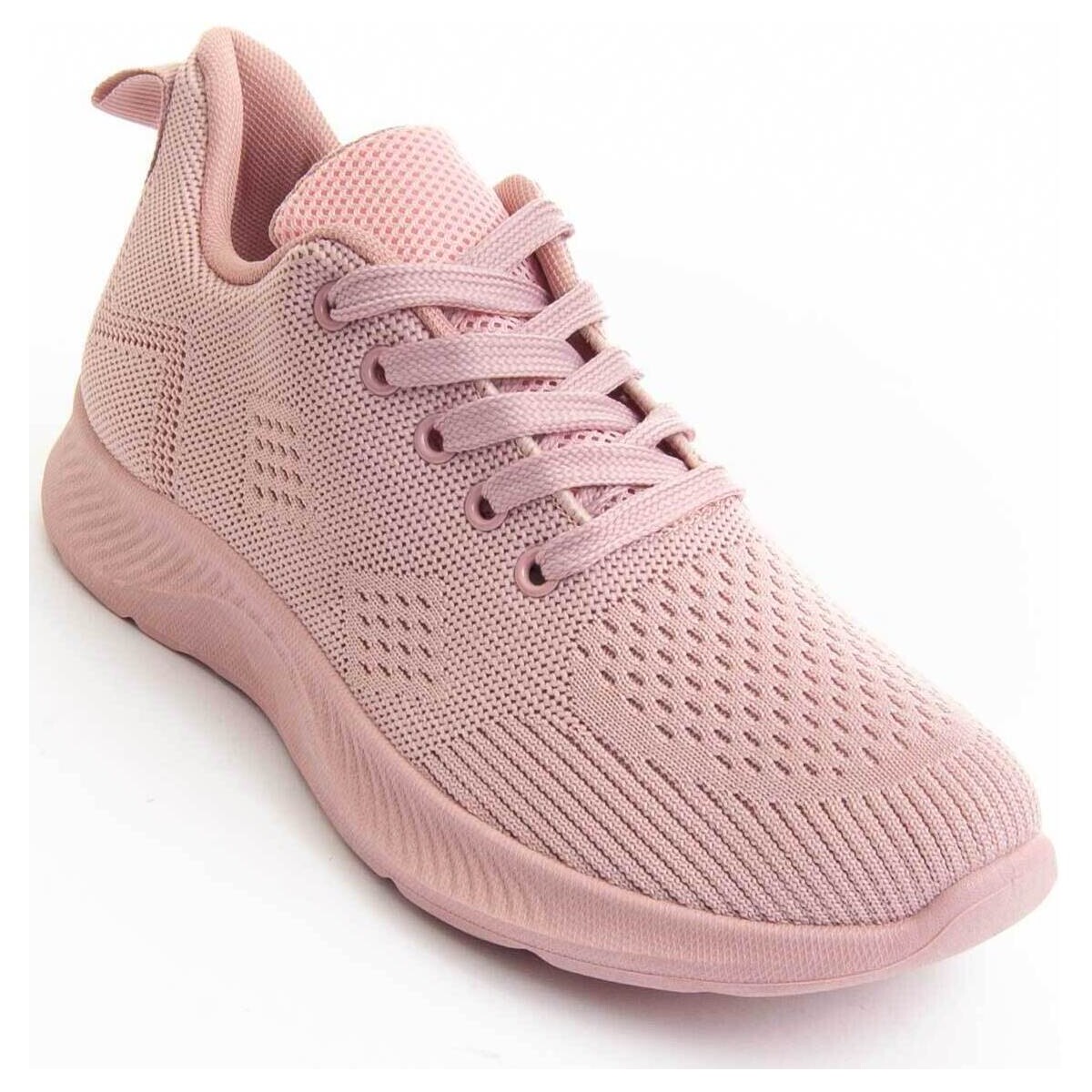 Chaussures Femme Baskets basses Leindia 88586 Rose