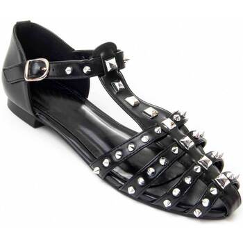 Chaussures Femme Sandales et Nu-pieds Leindia 89076 Noir