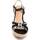 Chaussures Femme Espadrilles Leindia 89081 Noir