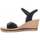 Chaussures Femme Sandales et Nu-pieds Leindia 89084 Noir
