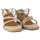 Chaussures Femme Sandales et Nu-pieds Aplauso SANDALIAS DE TIRAS CON PLANTA GEL  979 CAMEL Marron