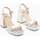 Chaussures Femme Utilisez au minimum 1 chiffre ou 1 caractère spécial Sandales plateformes Martha Argenté