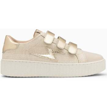 Chaussures Femme Htg basses Vanessa Wu VEJA V-10 low-top leather sneakers scratchs Beige