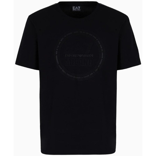 Vêtements Homme T-shirts & Polos Emporio Armani EA7 3DPT39PJTJZ Noir