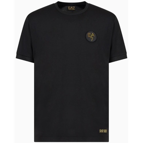 Vêtements Homme T-shirts & Polos Emporio Armani EA7 3DPT31PJRGZ Noir