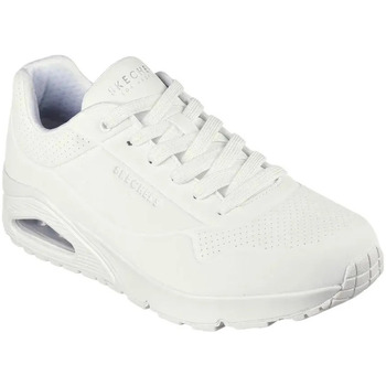 Chaussures Homme Baskets mode Ivory Skechers Chaussures  52458 Uno - Stand on Air Homme Bleu Foncé Blanc